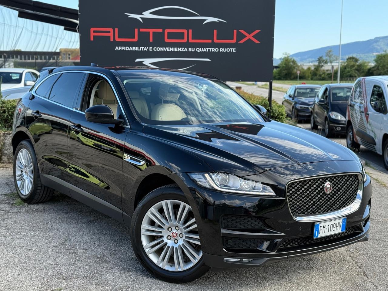 JAGUAR F-Pace 2.0 D 180 CV AWD aut. Portfolio 2018