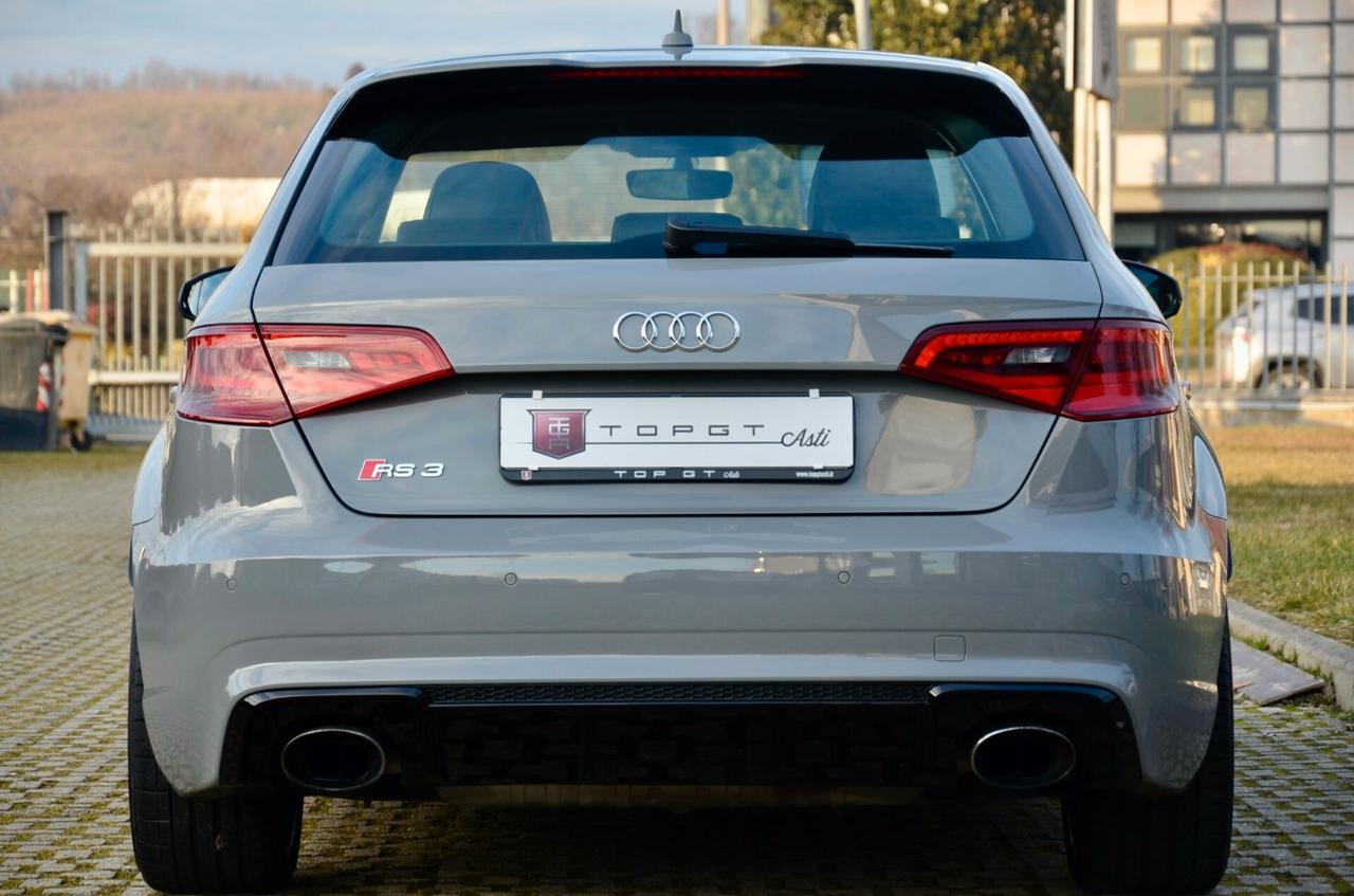 AUDI RS3 SPB 2.5 TFSI QUATTRO S-TRONIC 367cv, ECCELLENTI CONDIZIONI, PRIMA VERNICE, TUTTI SERVICE UFF AUDI, UFF ITALIANA, SCARICO RS, PERMUTE