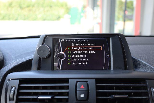 BMW 118 d 5p. Sport Automatica F20 Pelle ROSSA Cartier 18"