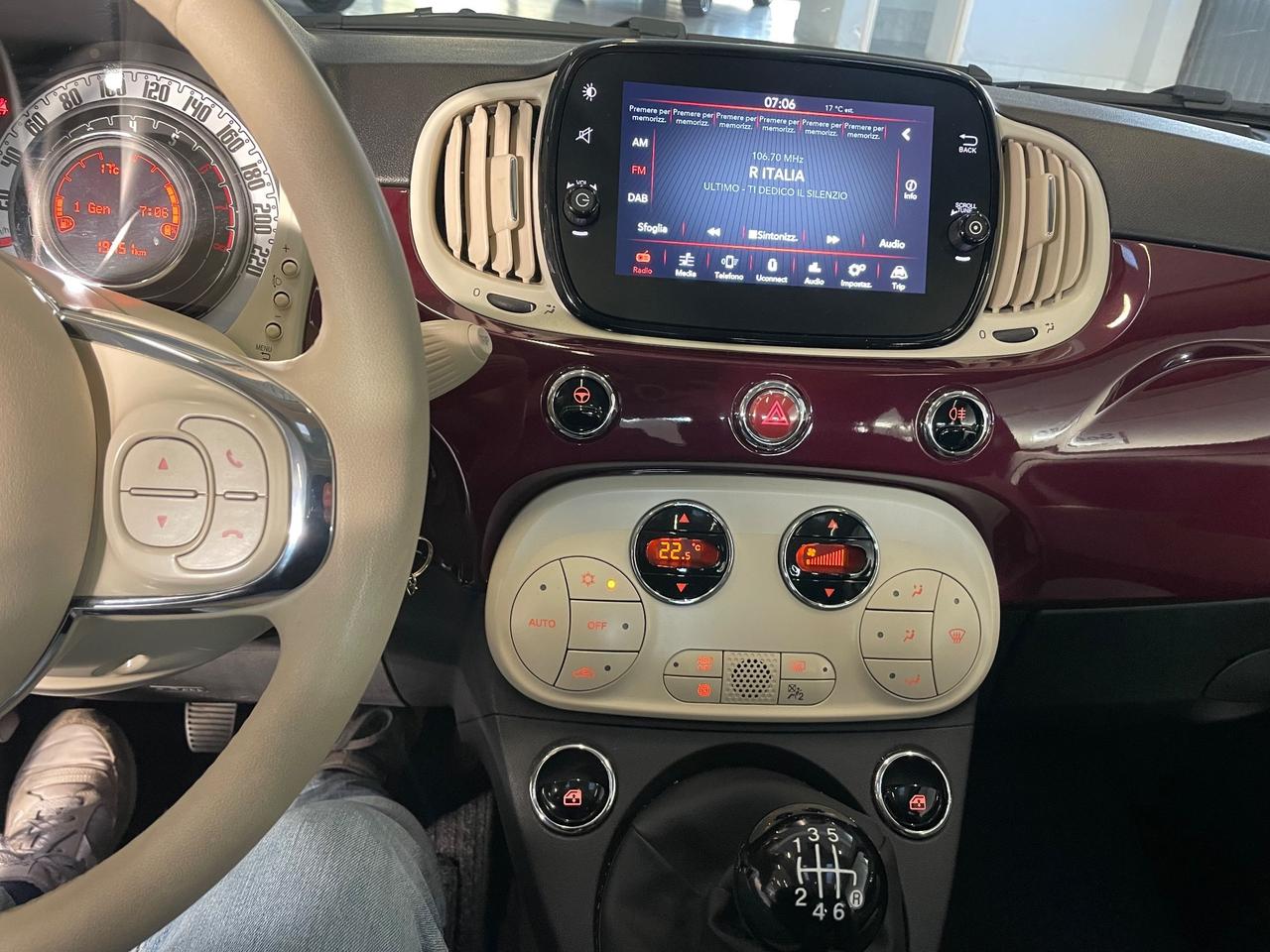 Fiat 500 1.0 Hybrid Dolcevita Sens. Clima Aut.