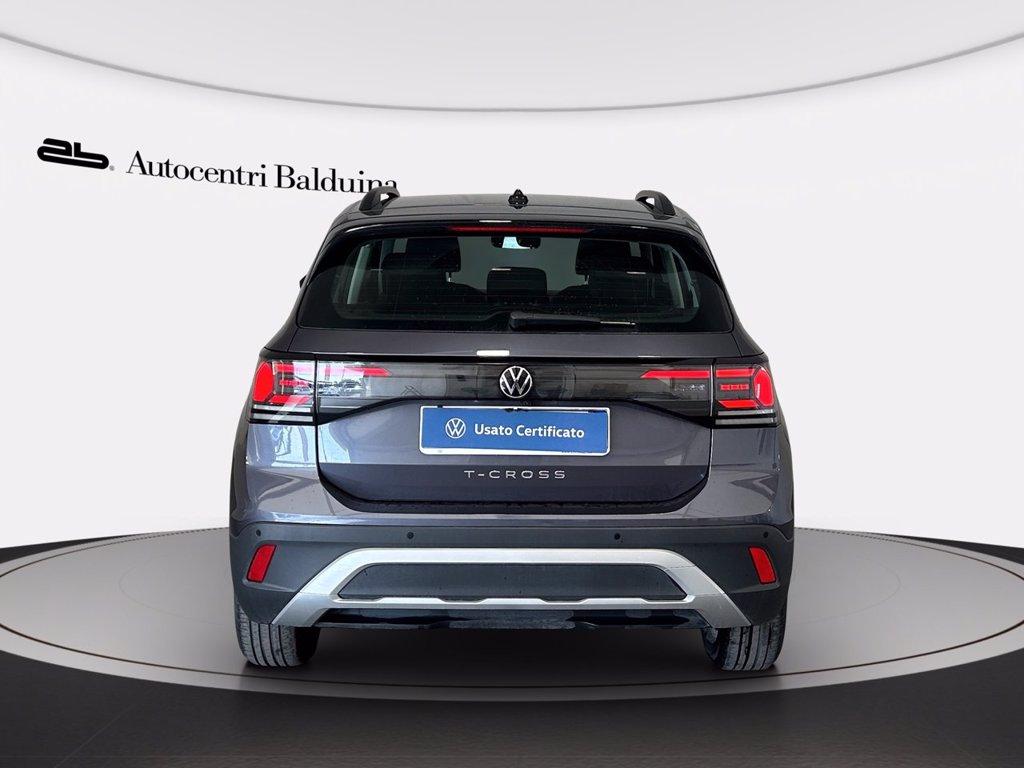 VOLKSWAGEN T-cross 1.0 tsi life 115cv dsg del 2024