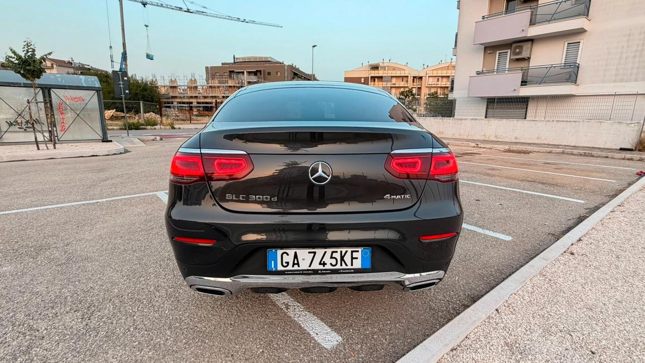 Mercedes-benz GLC 300 ibrida diesel coupe'
