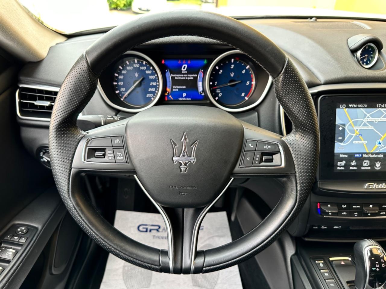 Maserati Ghibli 3.0d V6 250Cv -Km Certificati