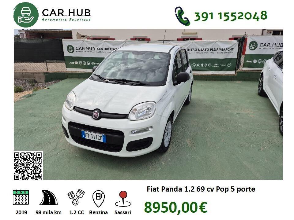 Fiat Panda 1.2 Easy 69cv 5 porte 4 cilindri