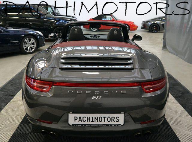 PORSCHE 991 3.8 Carrera 4S Cabriolet Pdk Chrono Capote Rossa