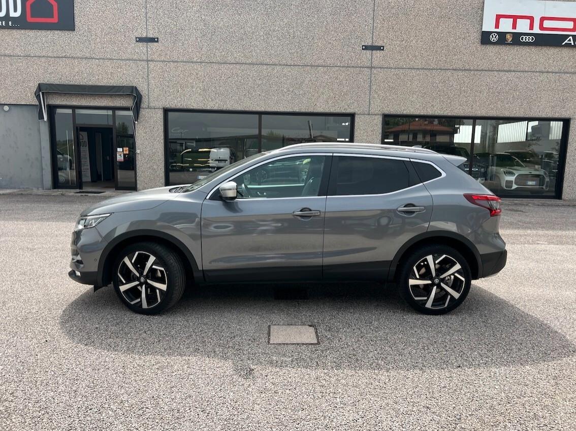 Nissan Qashqai 1.3 dig-t Tekna 160cv TETTO PELLE LED 1 PROPR.