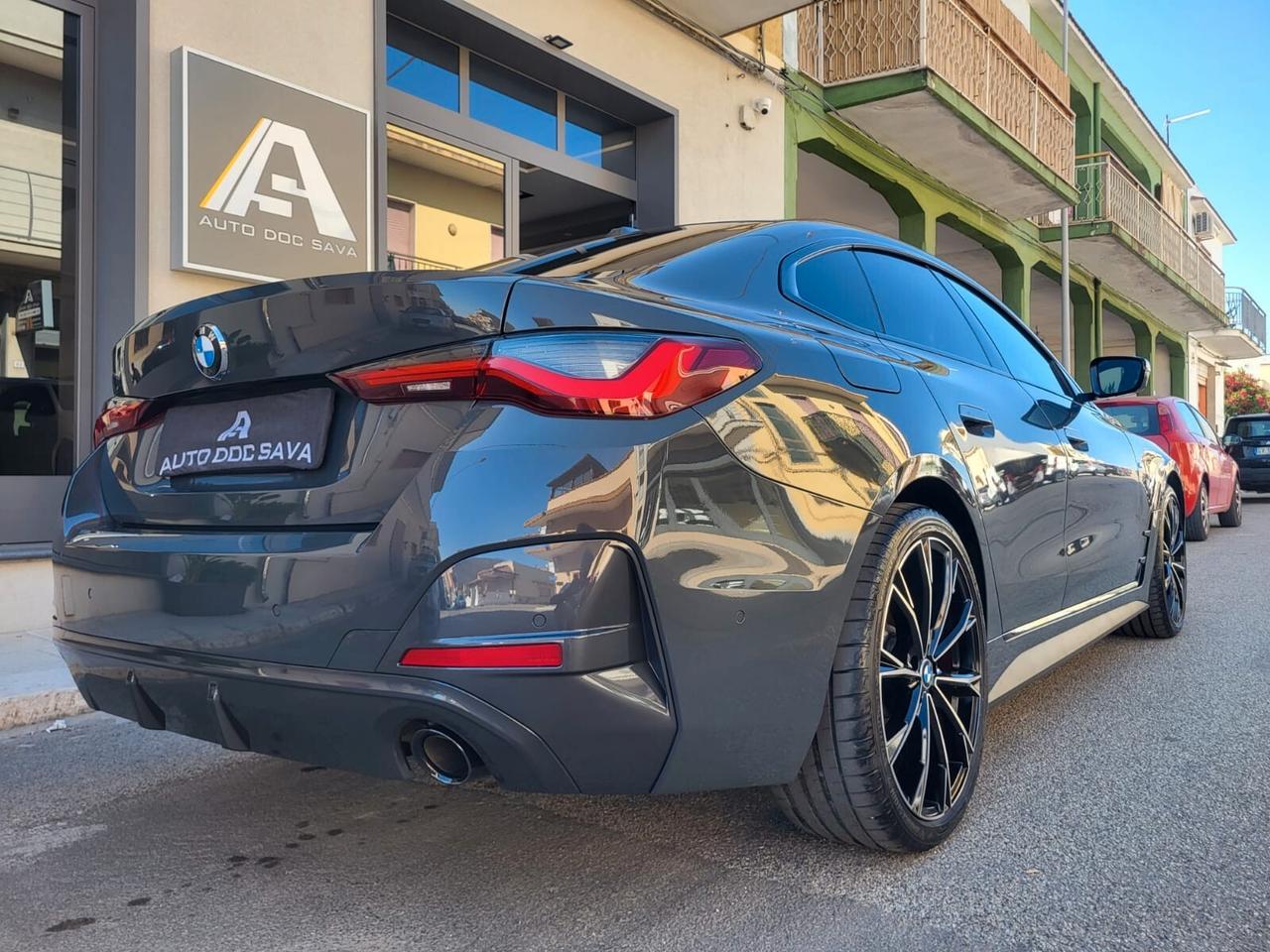 Bmw 4 Gran Coupe 420d 48V Msport+Fari Laser+Cerchi 20+Pelle Bordo' Cartier...