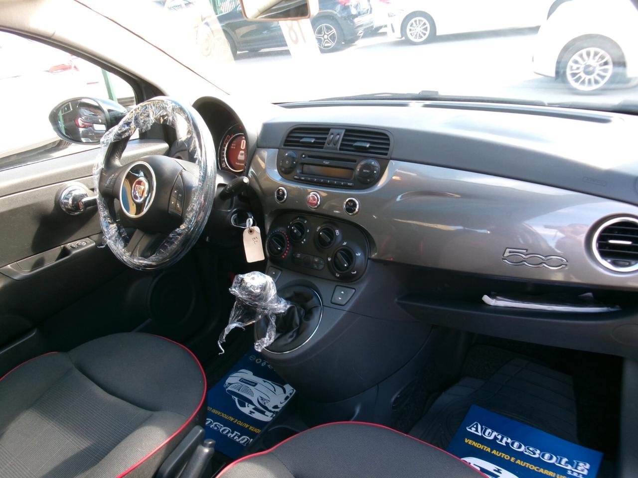 Fiat 500 1.2 LOUNGE BENZINA EURO 6 COCKPIT