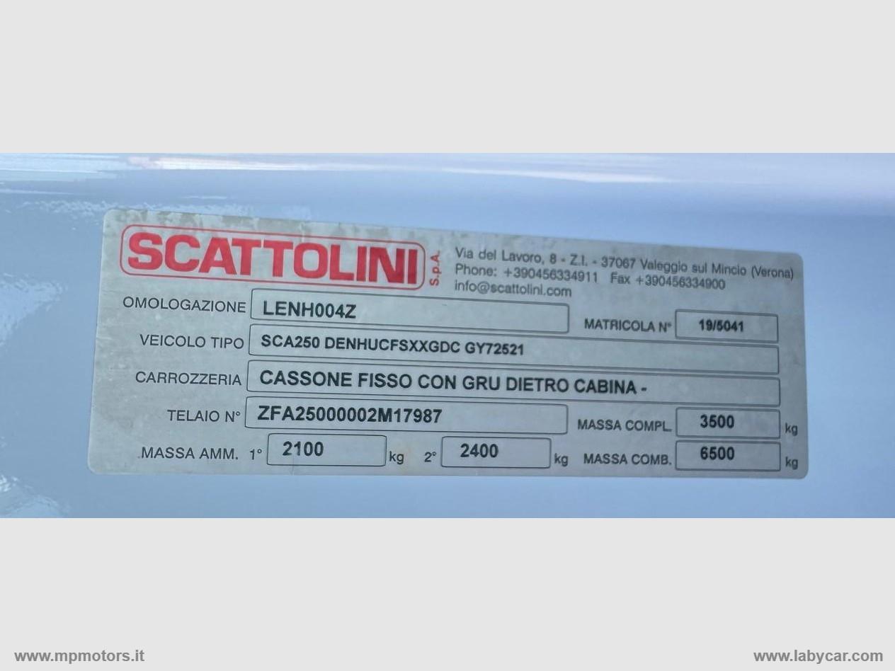 DUCATO D.CAB. + GRU 2.3 MJ 140CV 7 POSTI