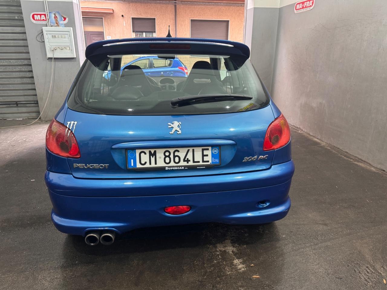 Peugeot 206 2.0 16V 3p. RC 177 cv PERMUTE