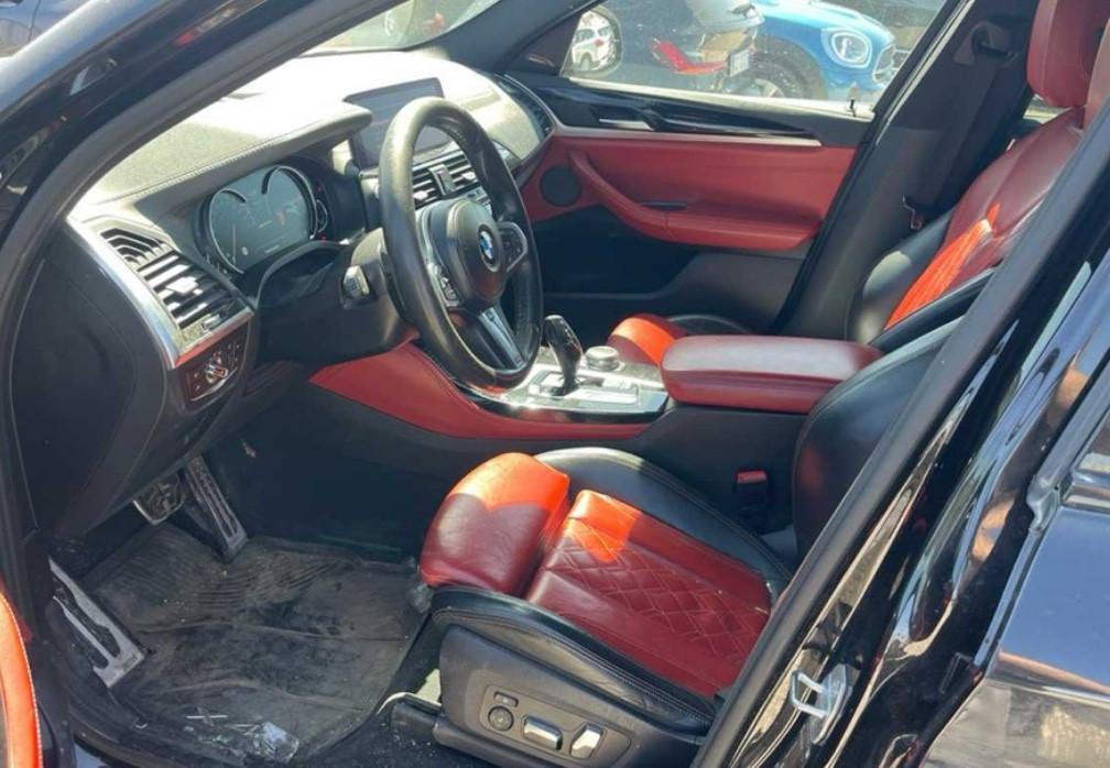 Bmw X4 M40 x drive TETTO INTERNI ROSSI