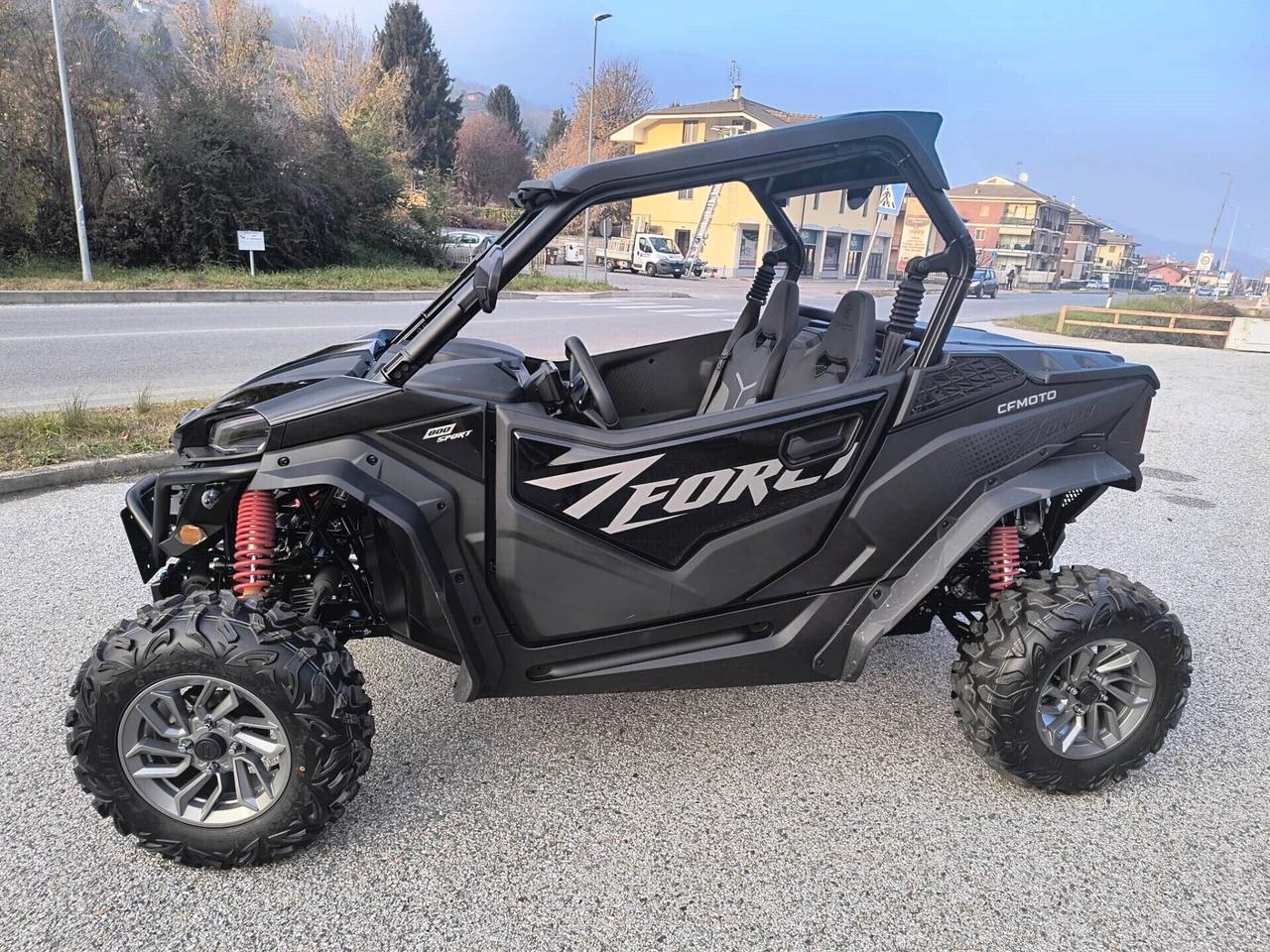 CFMOTO CF Z800 TARGA BIANCA