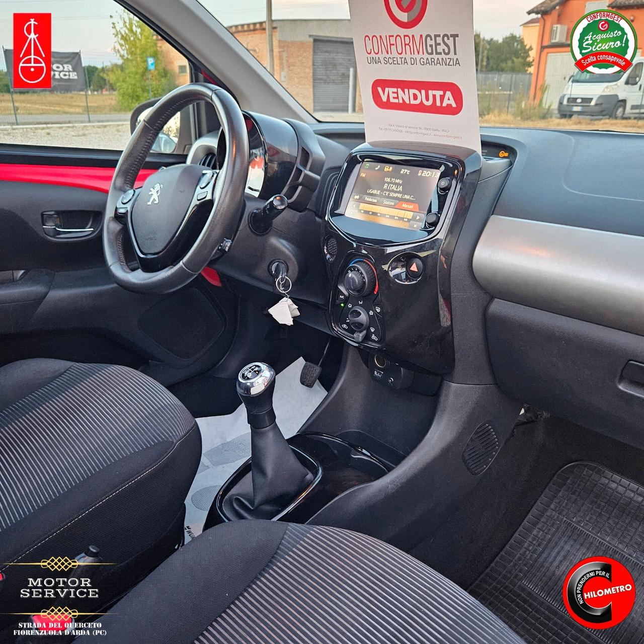Peugeot 108 ALLURE CABRIO 82 5 porte DA 79€ MESE