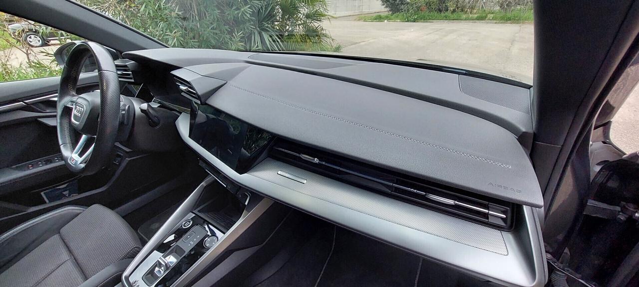 A3 SPB 4.0 TSI S-LINE AUTOMATICA ELETTRICA IBRIDA BENZINA 150 CV NAVI LEGA COCKPIT VIRTUAL
