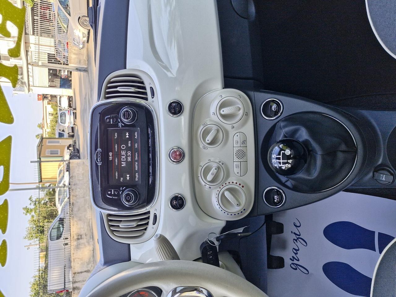 FIAT 500 1.2 BENZINA 69CV LOUNGE DICEMBRE 2015