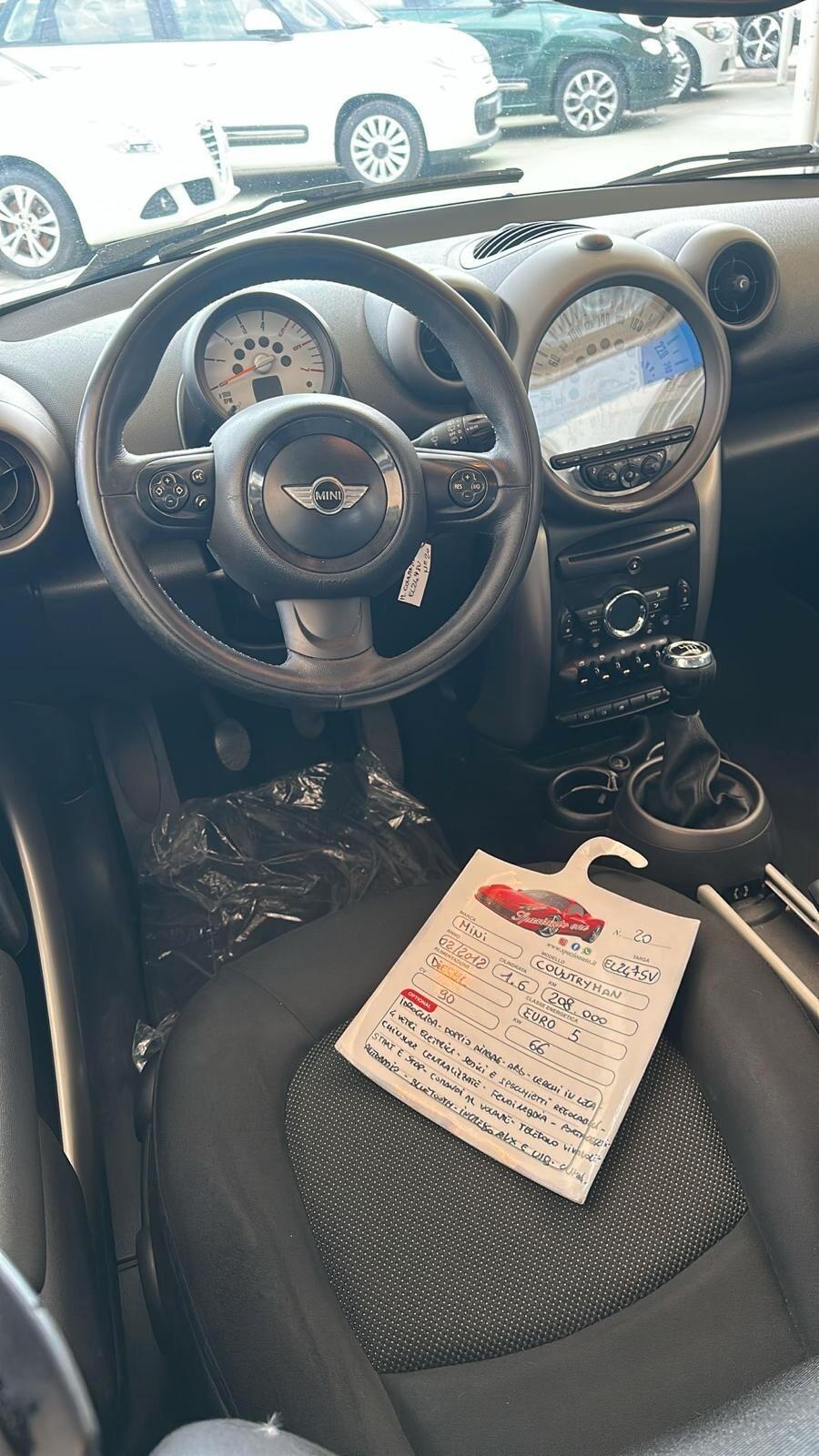 MINI COUNTRYMAN 1,6 DIESEL 90CV