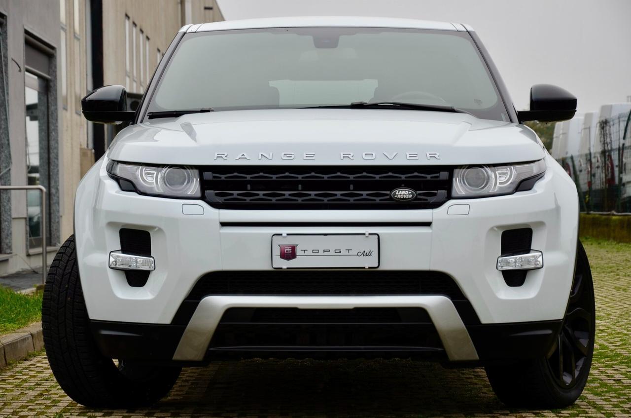 Land Rover Range Rover Evoque 2.2 Sd4 Coupé Dynamic 150cv, TUTTI SERVICE UFF, UFF ITALIANA, KM CERTIFICATI, PERMUTE