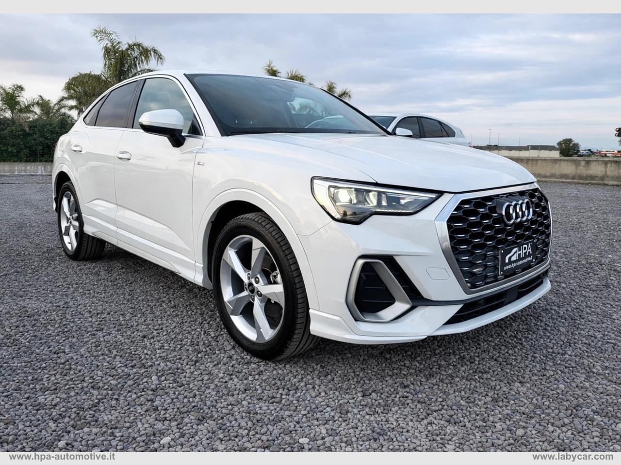 AUDI Q3 SPORTBACK 2.0TDI S-tronic S-Line LED NAVI PELLE CERCHI 19 RETROCAMERA
