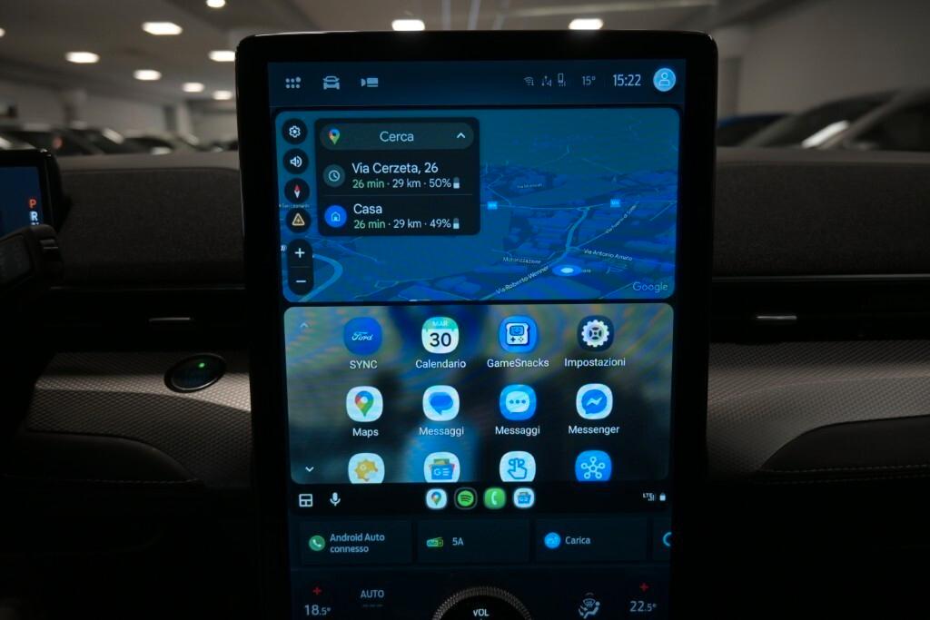 FORD MUSTANG MACH-E STANDARD RANGE 269CV ( FARI LED - PELLE - PARK ASSIST - NAVI - MIRROR - ADAPTIVE CRUISE - TELECAMERA 360 )