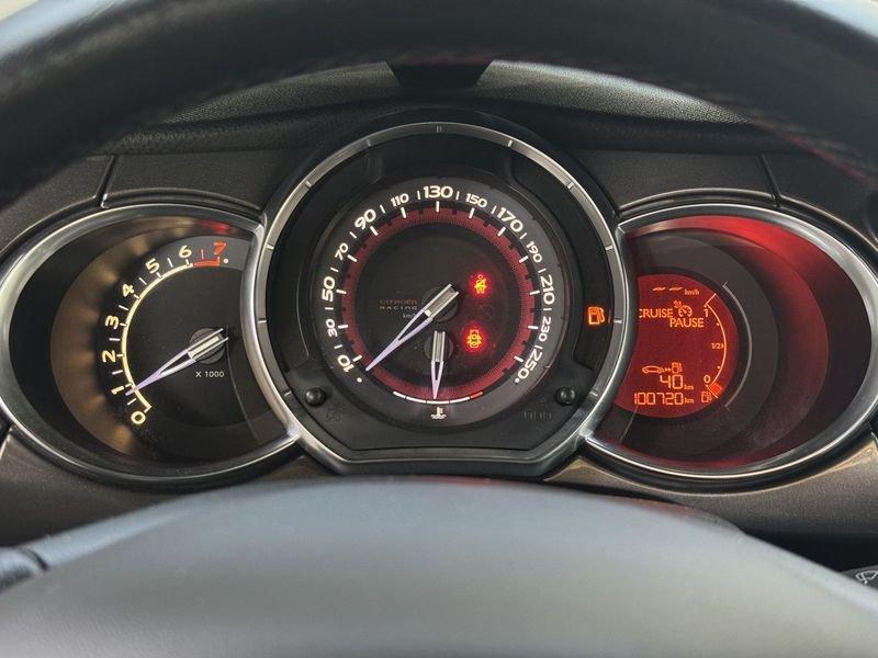 Citroën DS3 1.6 turbo thp Racing 207cv COMPLETAMENTE ORIGINALE 100.700KM
