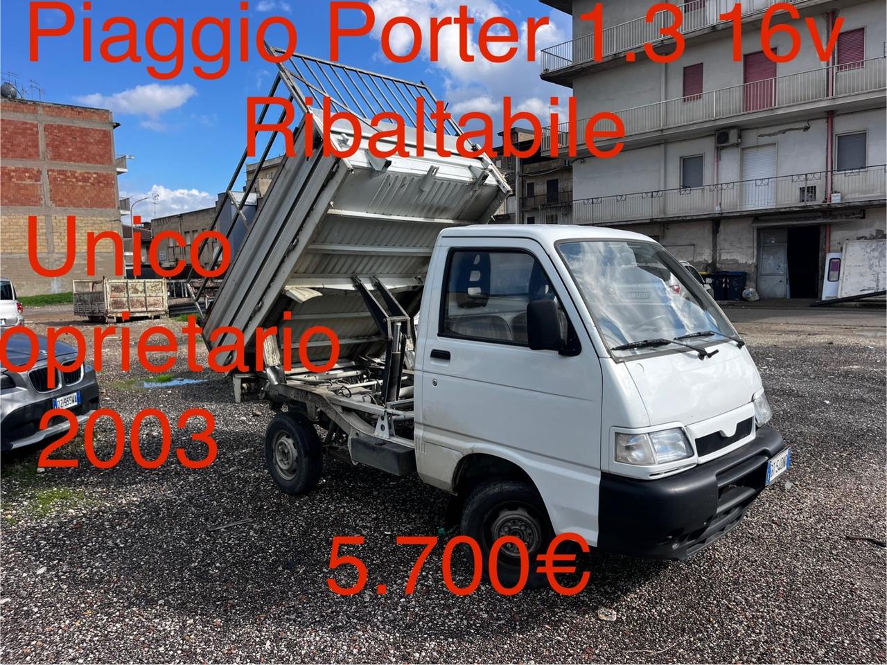 Piaggio Porter 1.3 16v Ribaltabile Unico proprietario
