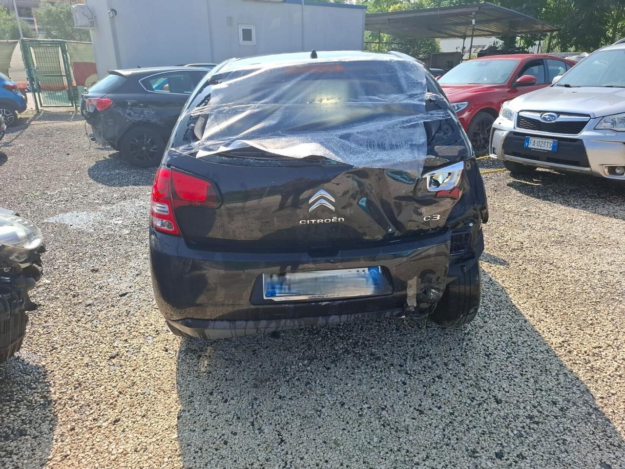 CITROEN C3 EURO 5 BENZINA SINISTRATA MARCIANTE