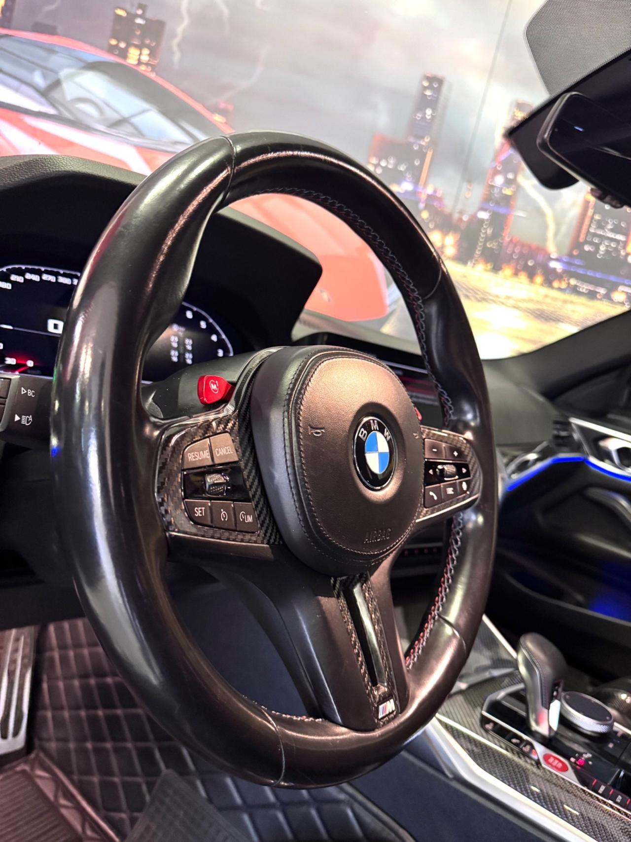 Bmw M4 COMPETITION 510CV CARBONCERAMICI + SEDILI CARBON + SCARICO OK PERMUTE CERTIFICATA