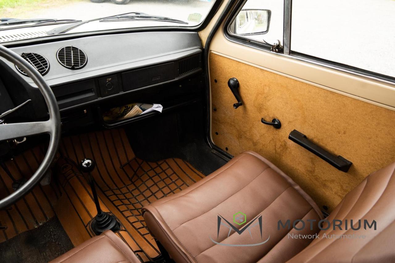 Fiat 127 "RUSTICA" - TARGA NERA ORIGINALE