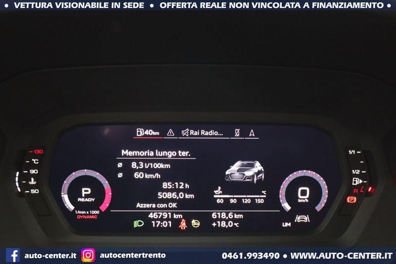 Audi A3 S3 SPB TFSI 310 CV quattro S tronic