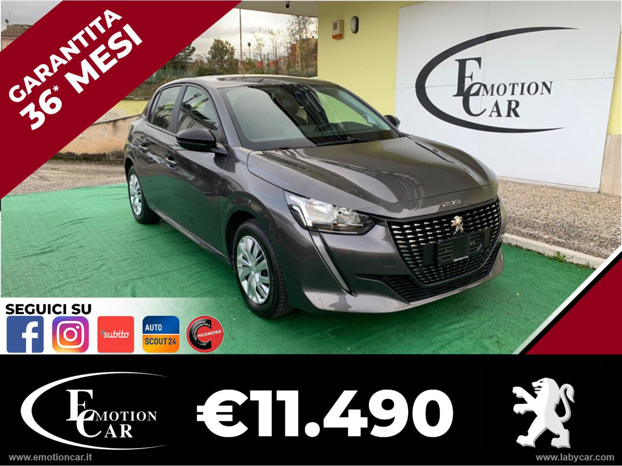 PEUGEOT 208 PureTech 75 S&S 5p. Active - 2022