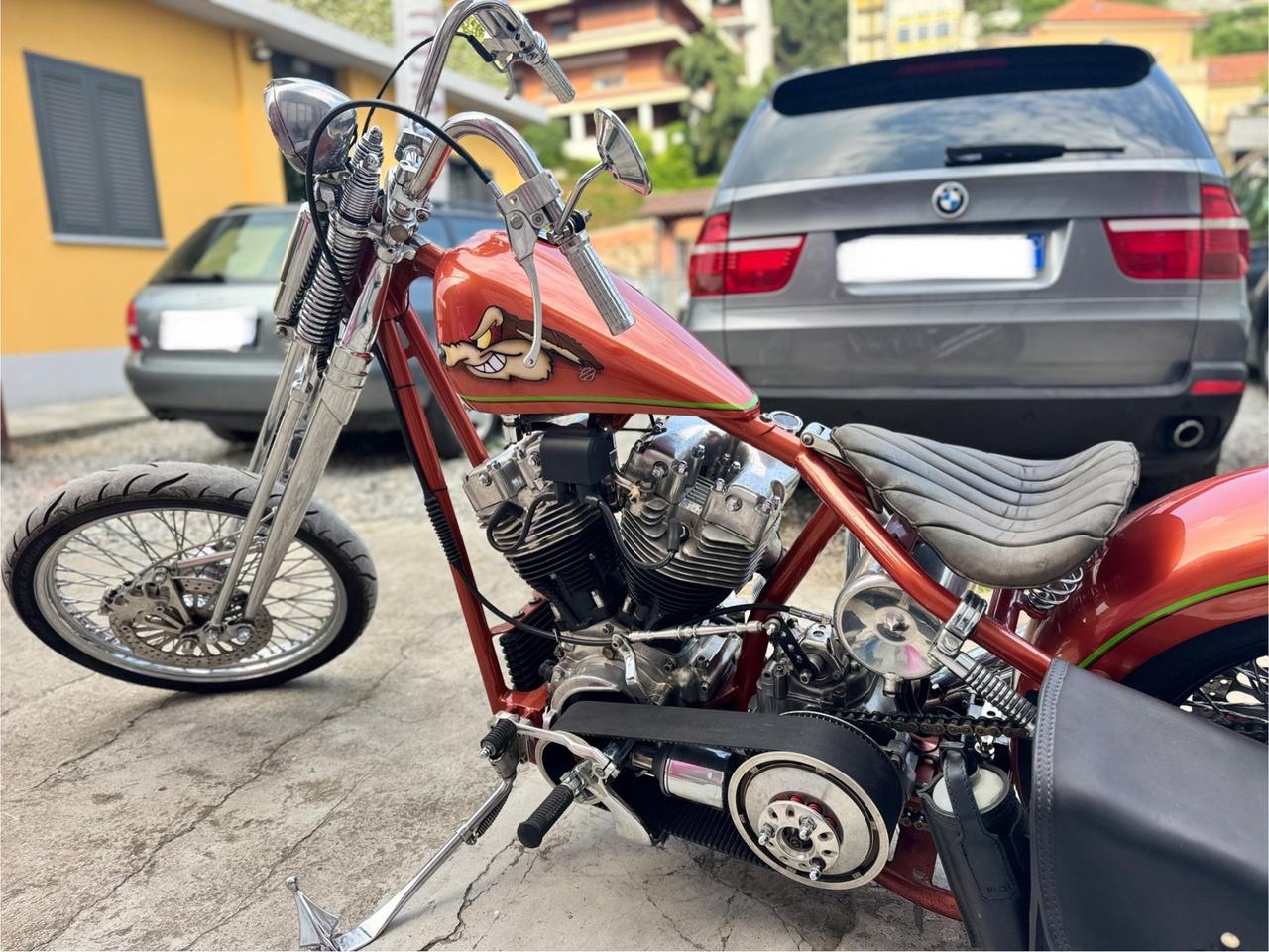 Harley-davidson Custom Bike Mazza’s choopers stroker eagle