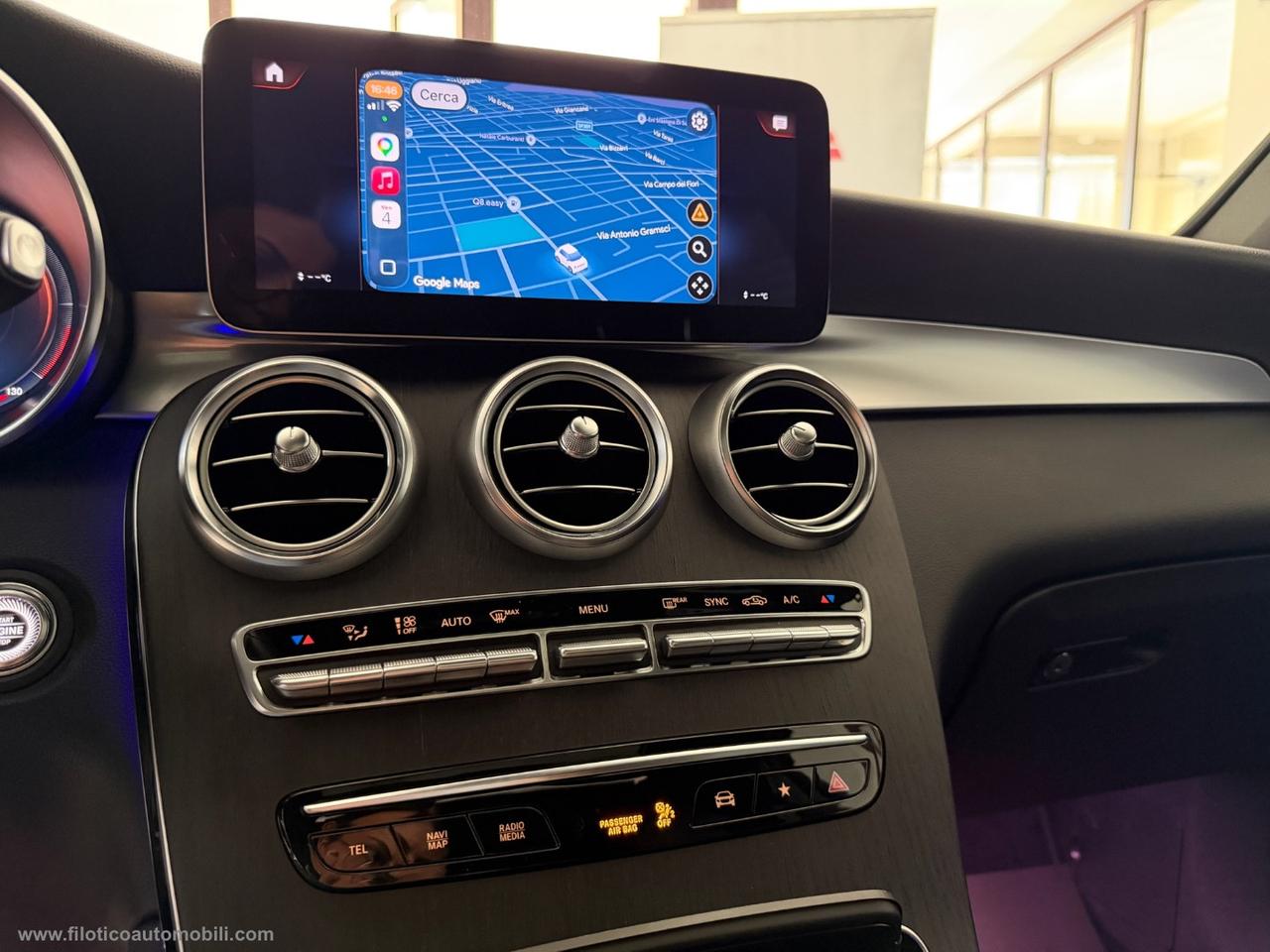MERCEDES-BENZ GLC 300 d 4Matic Coupé Premium Plus TETTO APRIBILE- GANCIO TRAINO - LUCI AMBIENT