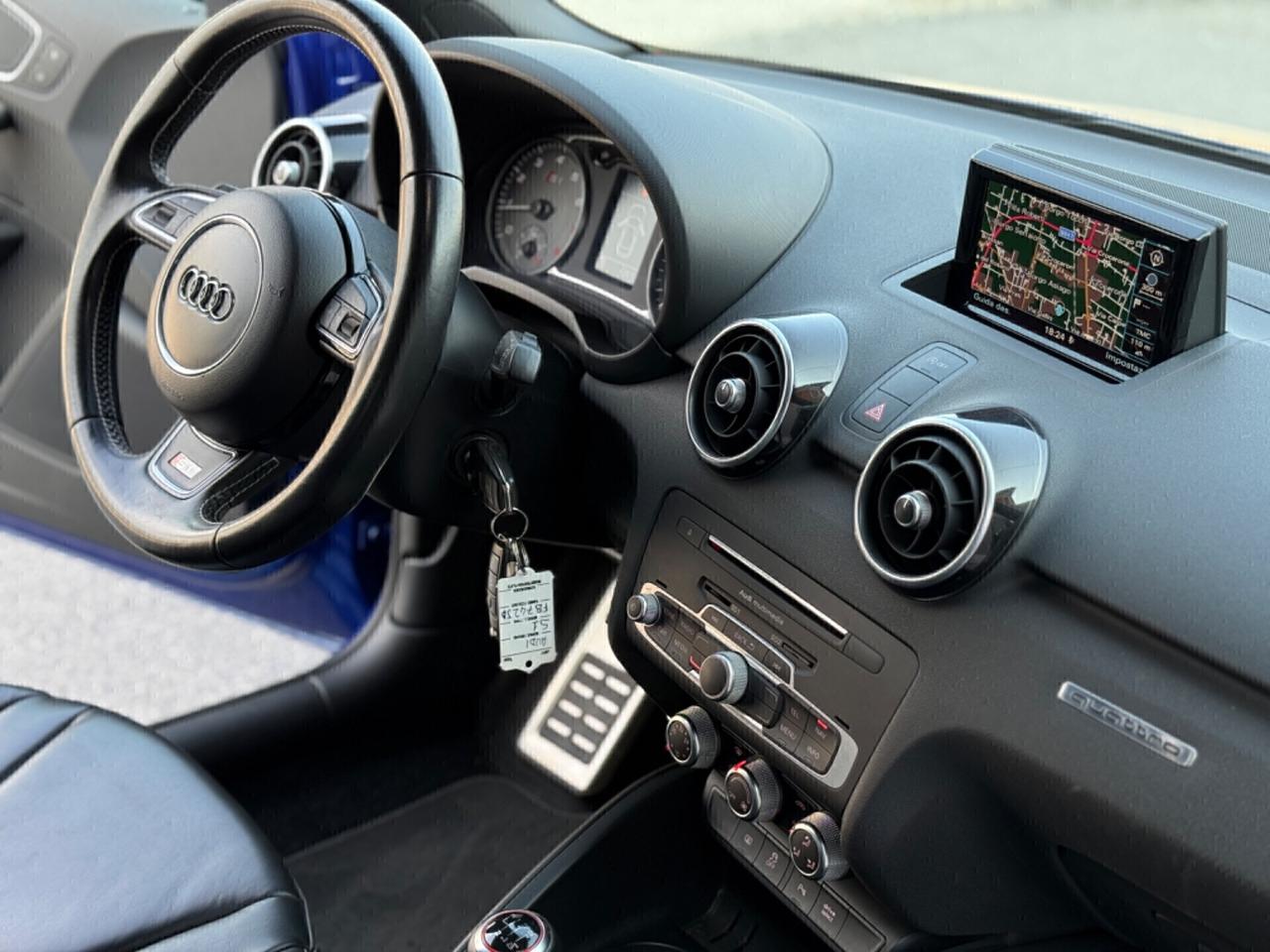 Audi S1 Sportback 2.0 tfsi quattro PELLE, NAV, LED. EURO 6