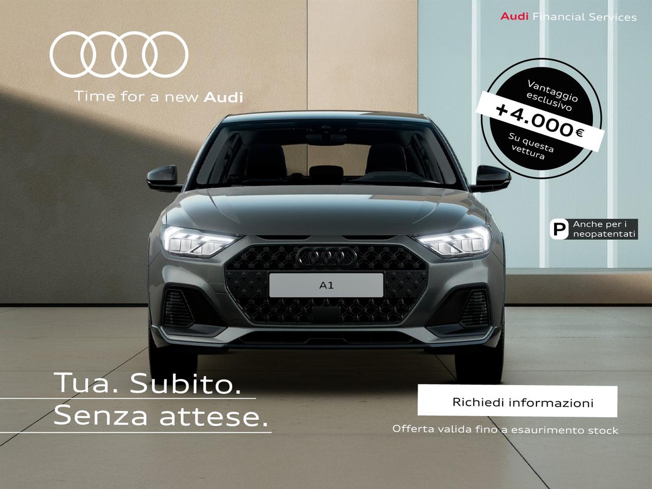Audi A1 allstreet 30 1.0 tfsi identity contrast 116cv s tronic