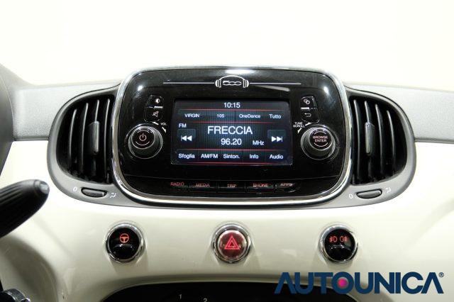FIAT 500 1.2 BENZINA LOUNGE NEOPATENTATI TETTO PANORAMA