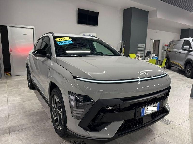 Hyundai Kona Kona 5p 1.6 GDI HEV HYBRID DCT 138cv complessivi - N-LINE -