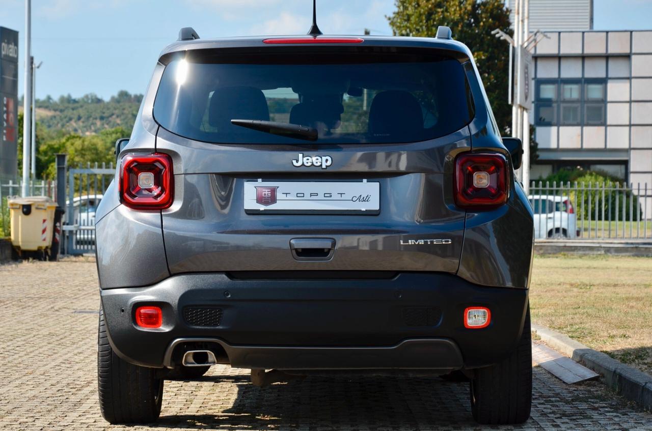 JEEP RENEGADE 1.6 MJT LIMITED FWD 120cv AUTO, UFF ITALIANA, SERVICE CON FATTURE, EURO 6D, FARI LED, APPLE ANDROID, PERMUTE