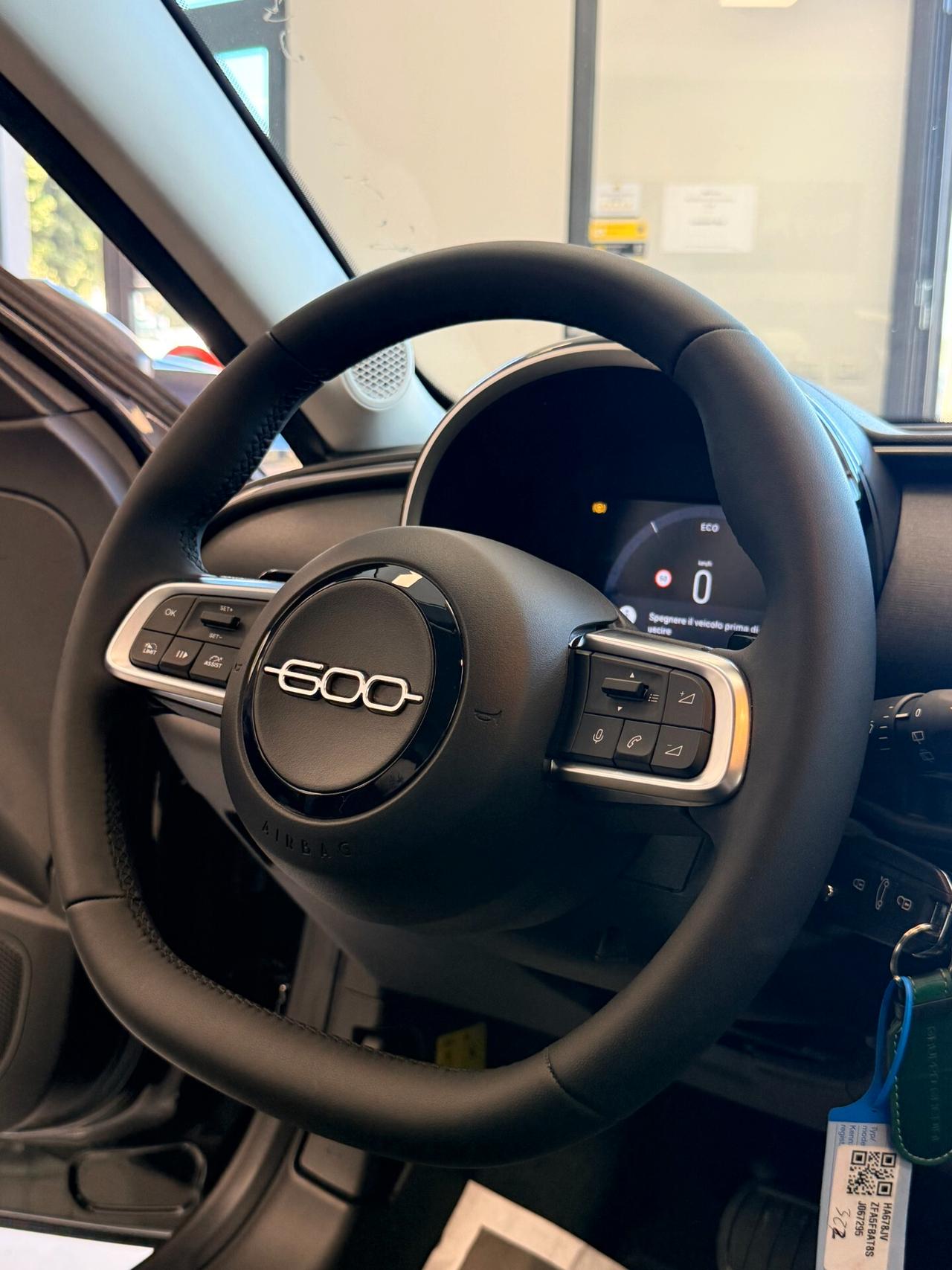 Fiat 600 1.2 hybrid La Prima II 110cv automatica APPLE CARPLAY,VIRTUAL COCKPIT,SENSORI PARCHEGGIO,GARANZIA UF