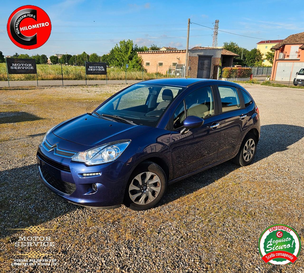 Citroen C3 1.0 68cv Distribuzione nuova da 69€ mese Unipro