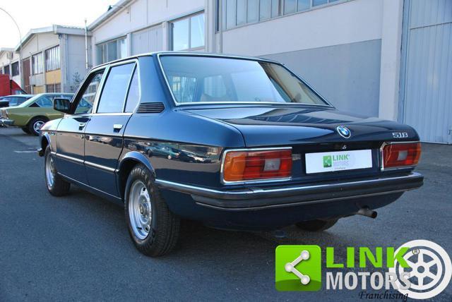 BMW 518 Serie 5 (E12) 1980 - TARGHE NERE