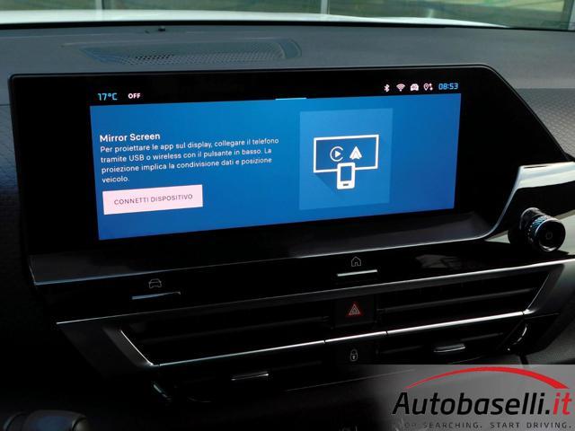 CITROEN E-C4 MOTORE ELETTRICO 136 CV SHINE, NAVIGATORE, HEAD-UP