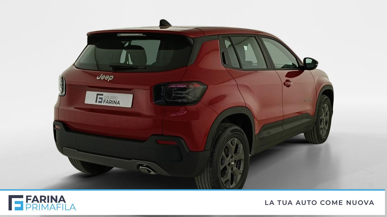 JEEP Avenger 1.2 turbo Longitude fwd 100cv