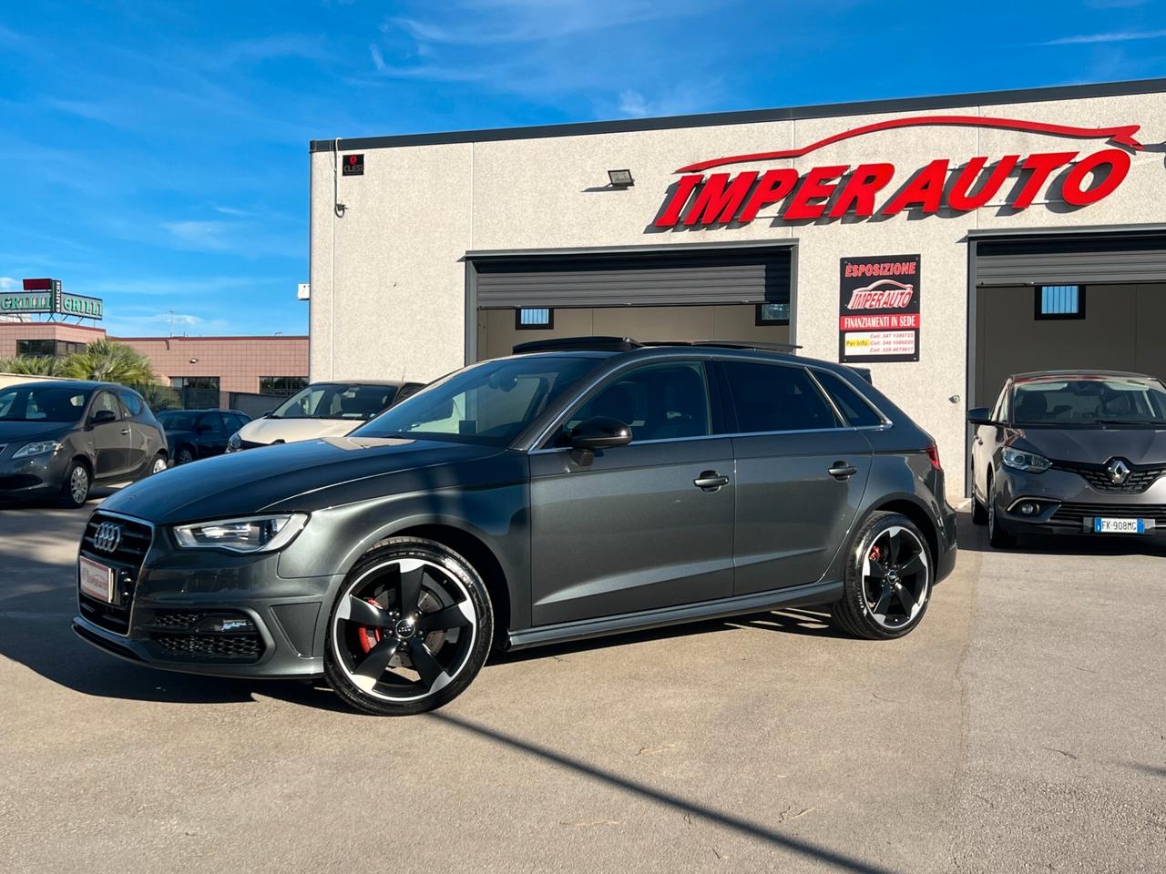 Audi A3 SPB 1.4 TGI G-Tron S-LINE CON TETTO