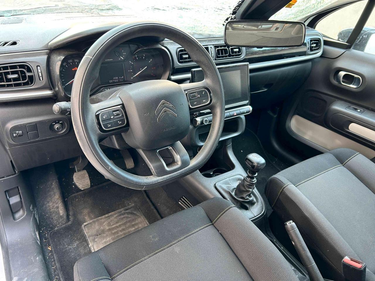 Citroen C3 1.5 HDi 100CV - 2021 Incidentata