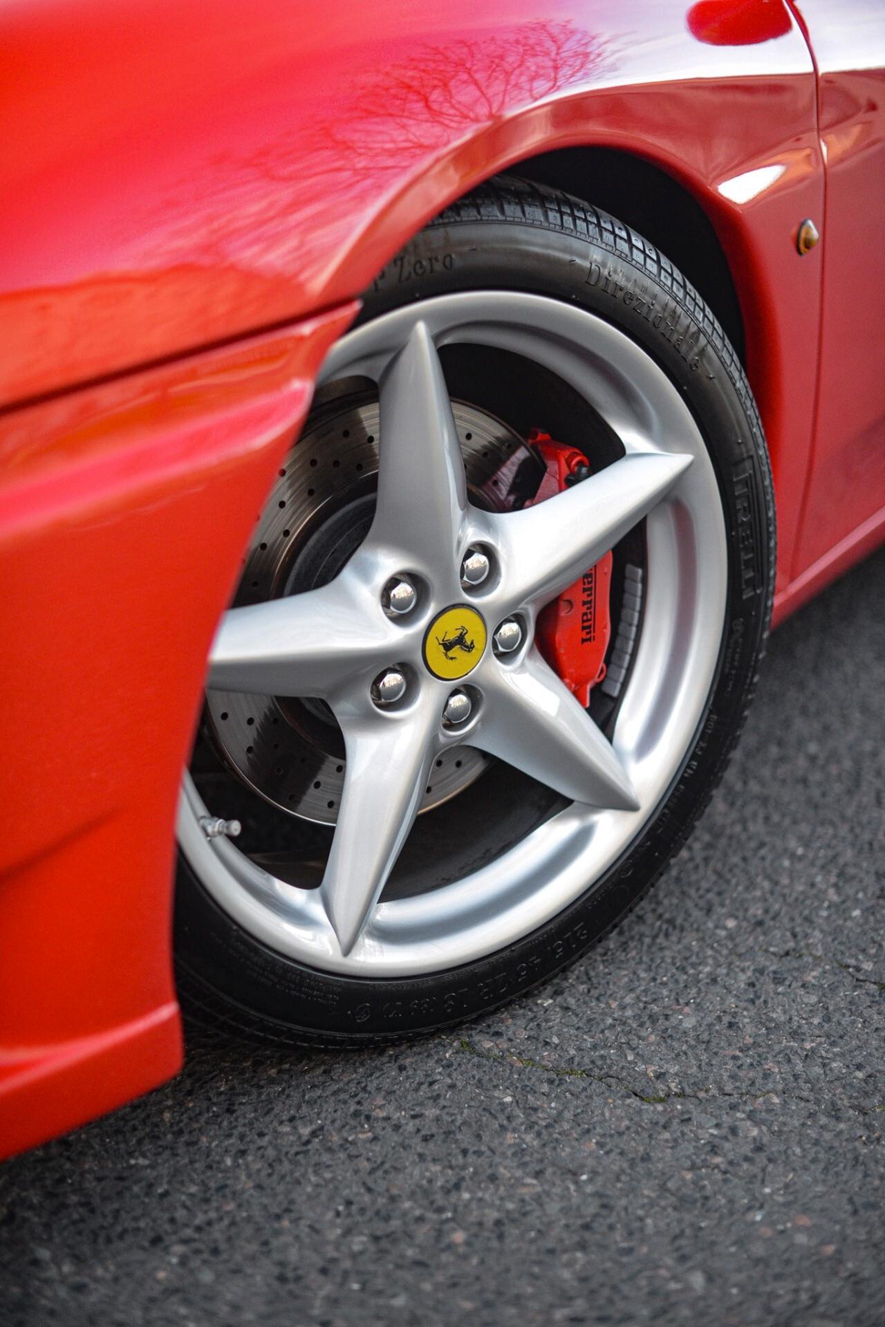 Ferrari 360 Modena MANUALE - interni BEIGE