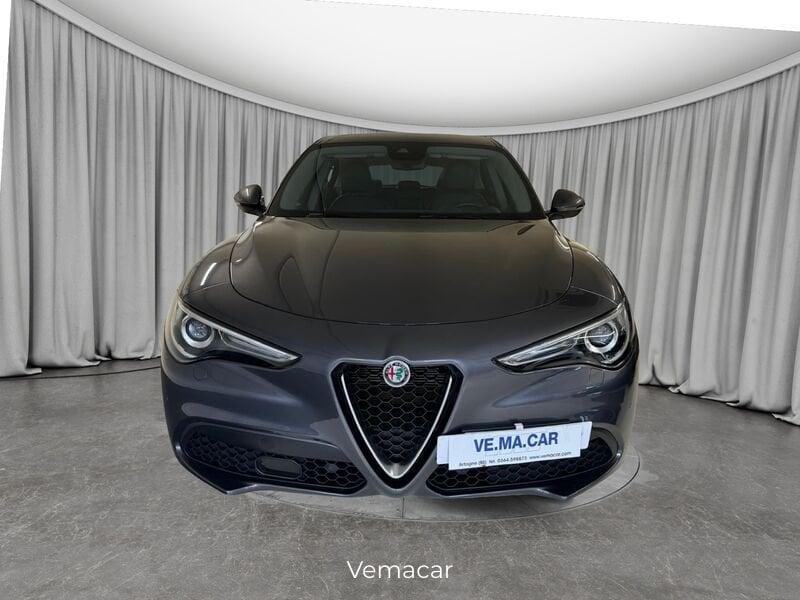 Alfa Romeo Stelvio 2.2 T D 190CV Business AT8 Q4-PELLE TOT-RETROC PACK DRIVER-ENTRY SAFETY SOLO KM 50700!