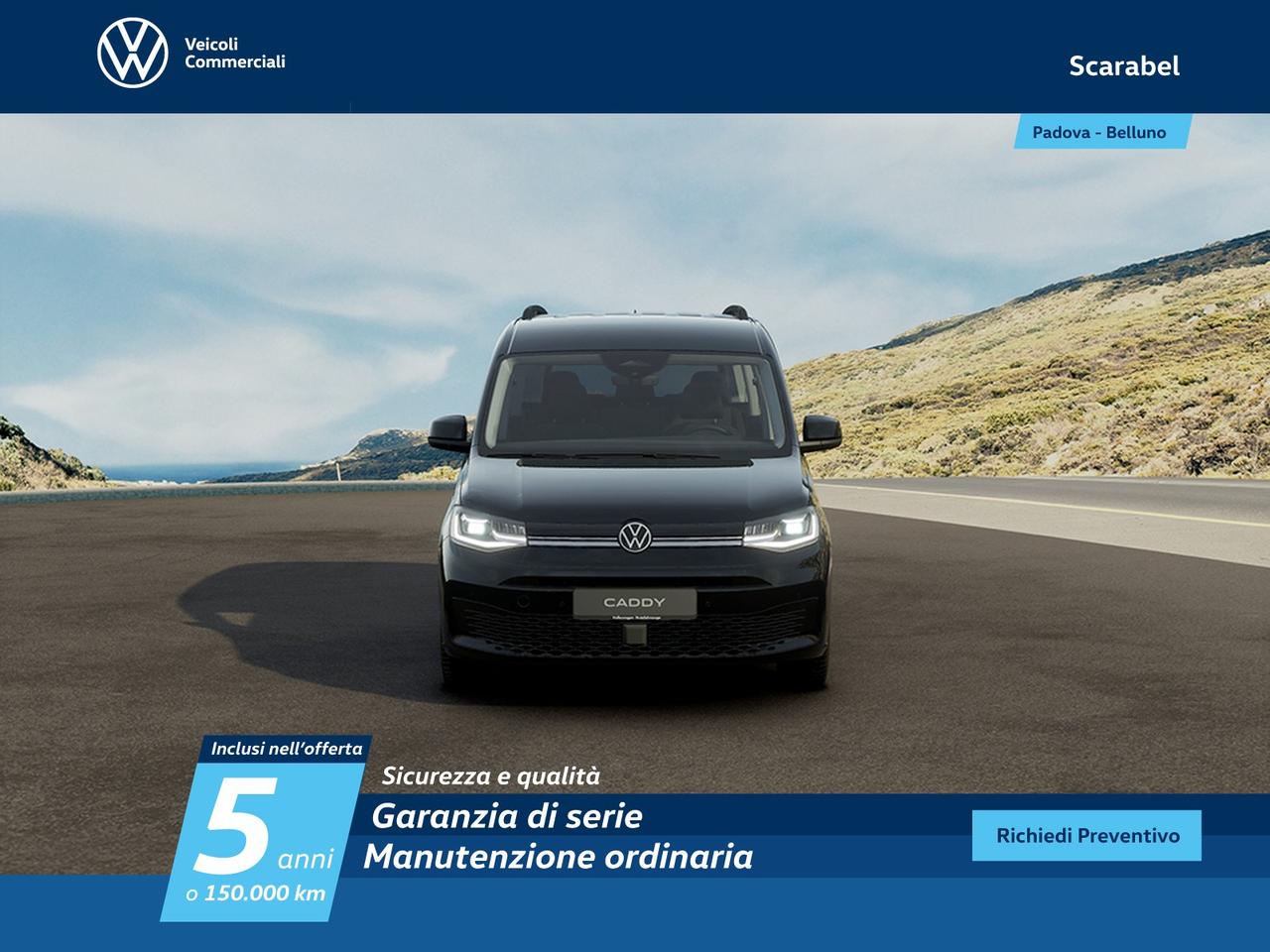 Volkswagen Caddy maxi 1.5 phev 150cv life dsg