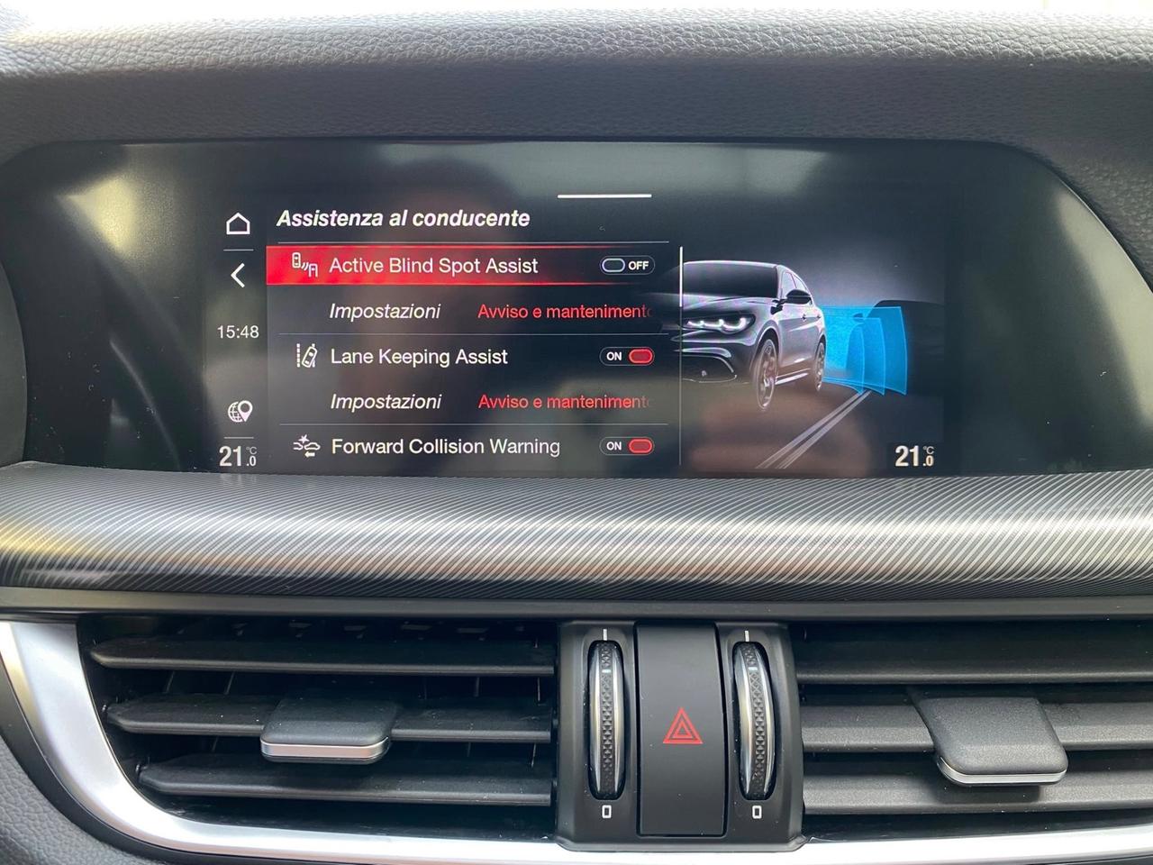 ALFA ROMEO STELVIO 210CV VELOCE Q4 AT8 TETTO CAM CARPLAY 2023