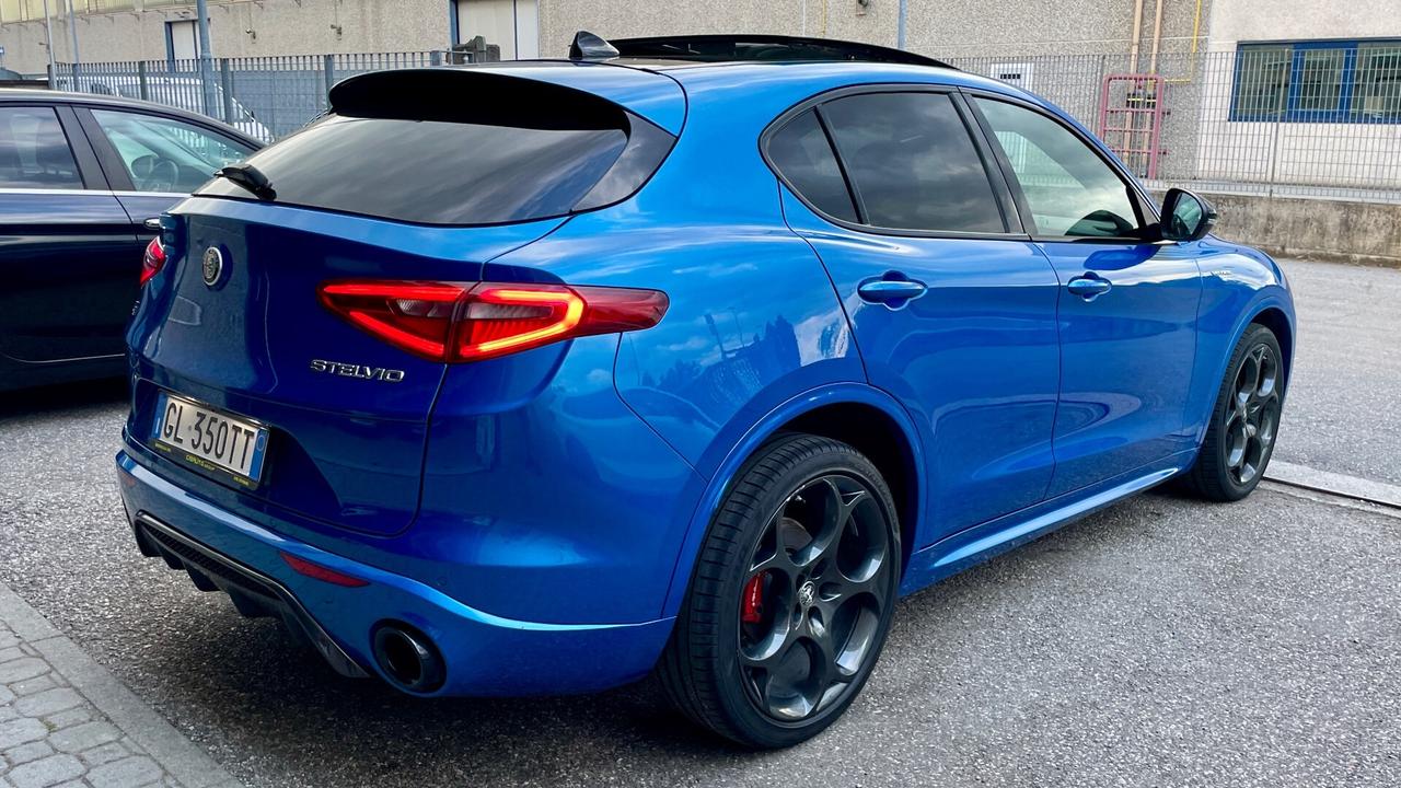 ALFA ROMEO STELVIO 2.2 VELOCE TURBODIESEL Q4 210 CV - TETTO, PELLE, FULL LED