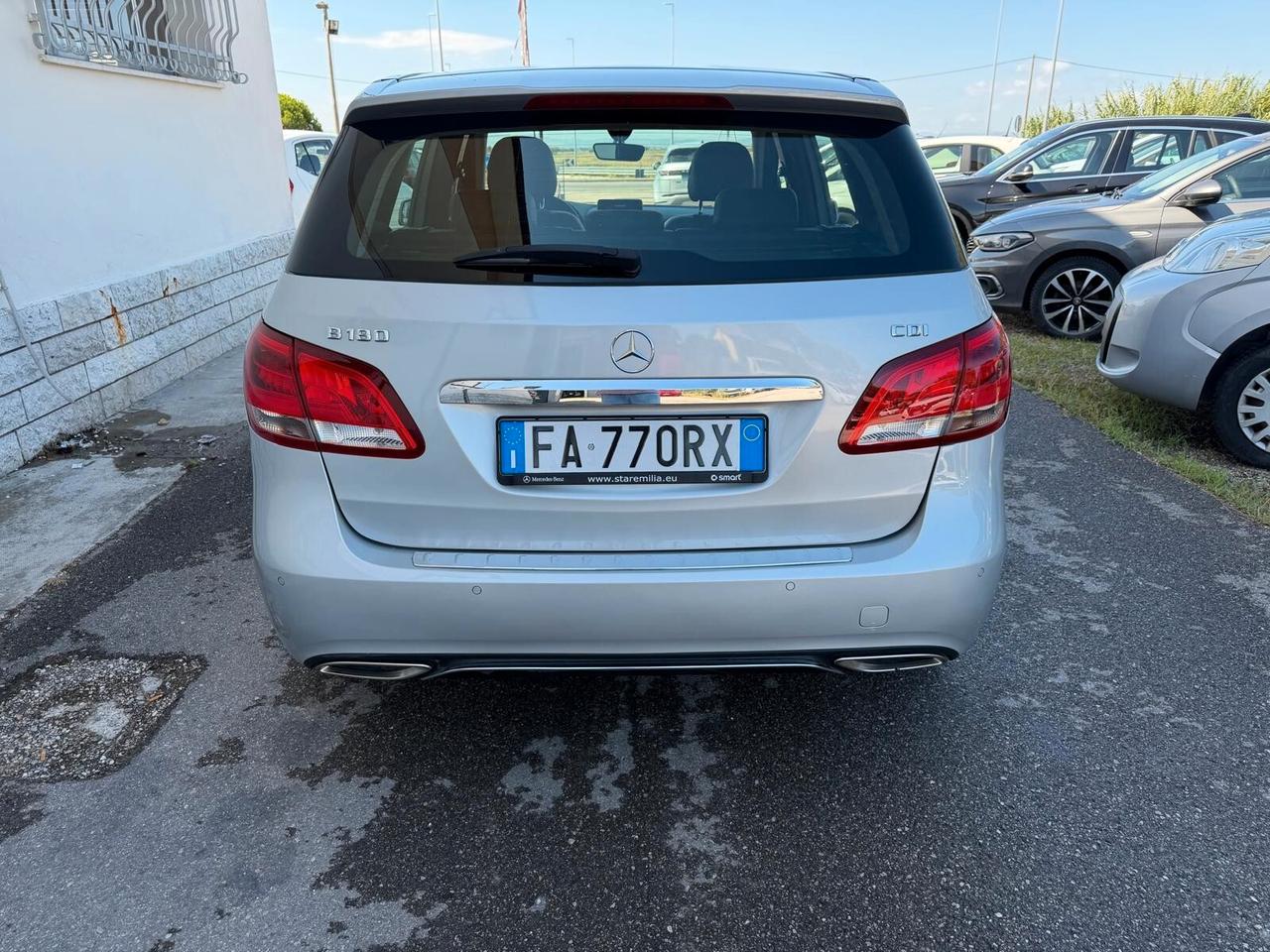 Mercedes-benz B 180 d Sport 2016 AUT.PELLE OK NEOPATENTATI